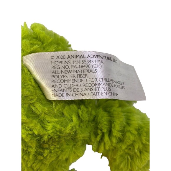 Animal Adventure Green Triceratops  Dinosaur Plush 9" Stuffed Animal Toy 2020 - Picture 8 of 12